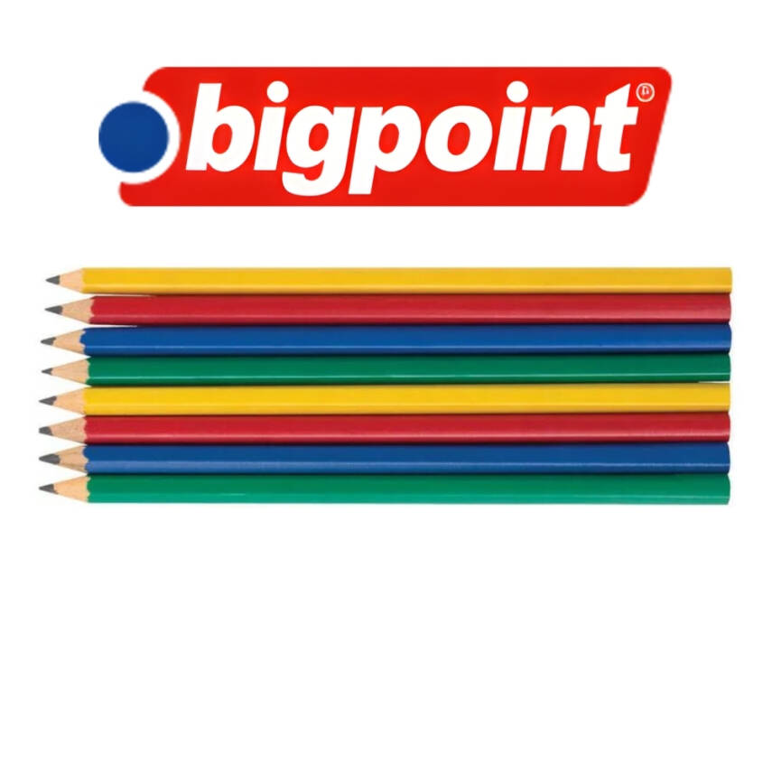 Lotte Kurşun Kalem, Dereceli Yumuşak Uçlu, Altıgen Gövdeli Kalem, HB - 3