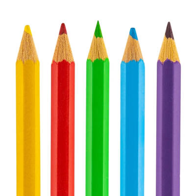 Lotte Kuru Boya Kalemi Seti, Kırılmaya Karşı 3 mm Uçlu, 12 Renkli Set - 3