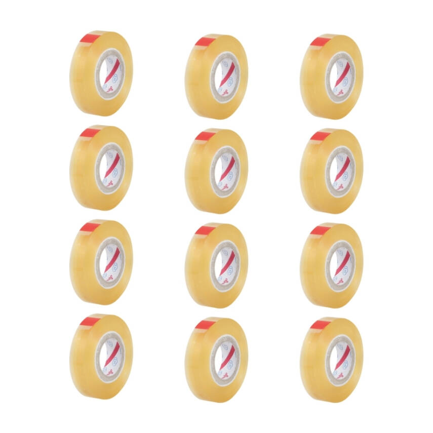 Louis Tape Selefon Bant, 12 Adet, 12mm x 33m, Şeffaf, Teneke Kutulu - 2