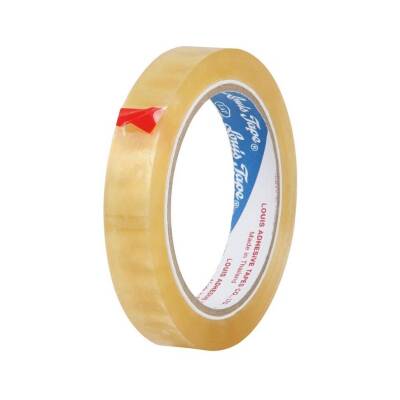 Louis Tape Selefon Bant 18 mm x 66 m, Şeffaf, Kauçuk Yapışkan - 3