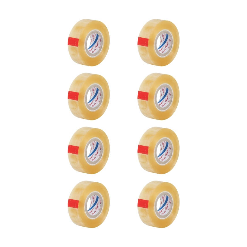 Louis Tape Selefon Bant, 8 Adet, 18mm x 33m, Şeffaf, Teneke Kutulu - 2
