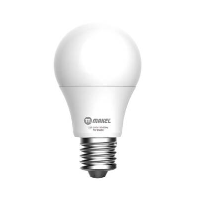 Makel LED Ampul, E27, 7 W, 6500 K, Enerji Verimli, Uzun Ömürlü - 2