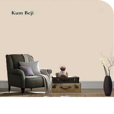 Marshall Silikonlu İpek Mat, İç Cephe Boyası, Kum Beji, 15L, 20kg - 3