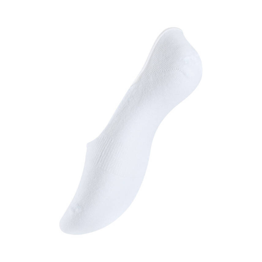 Meristanbul 6'lı Unisex Babet Çorap, 43-46, %80 Pamuk, Siyah- Beyaz - 3