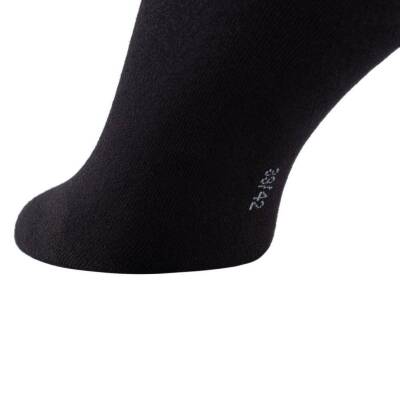 Meristanbul Bambu Çorap, 10 Adet, 39-42, Yumuşak Dikişsiz Burun, Siyah - 4