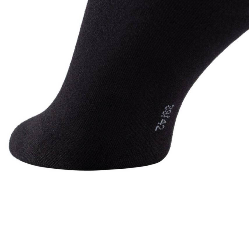 Meristanbul Bambu Çorap, 10 Adet, 43-46, Yumuşak Dikişsiz Burun, Siyah - 4