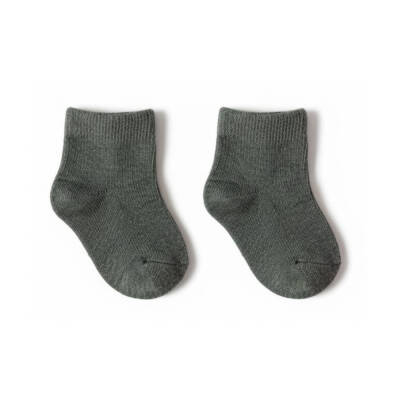 Meristanbul Bebek Çorap Seti, 0-3 ay, 3'lü, Kırmızı, Gri ve Beyaz - 3