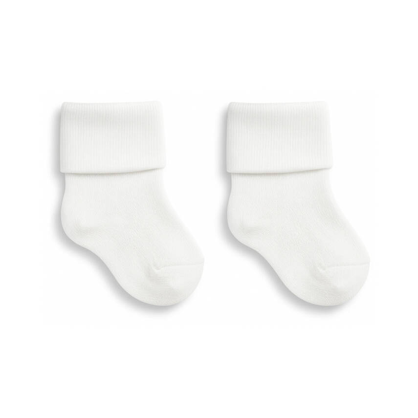 Meristanbul Bebek Çorap Seti, 0-3 ay, 3'lü, Yumuşak, Mavi - 4