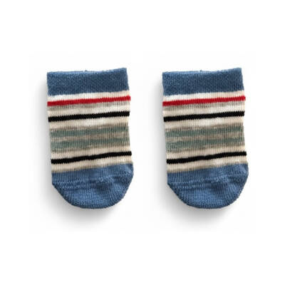 Meristanbul Bebek Çorap Seti, 9-12 ay, 3'lü, Traktör, Köpek ve Çizgili - 3