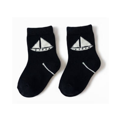 Meristanbul Bebek Çorap Seti, 9-12 ay, 3'lü, Yengeç, Yelken ve Gözlük - 4