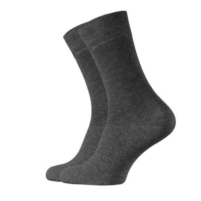 Meristanbul Business Çorap, 39-42, Yumuşak Pamuk Karışımlı, Antrasit - Meristanbul