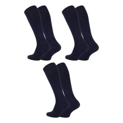 Meristanbul Seyahat Çorabı, 3 Adet, 35-38, %65 Pamuklu Çorap, Lacivert - 2