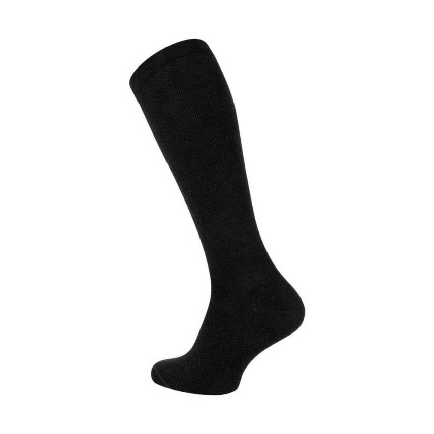 Meristanbul Seyahat Çorabı, 39-42, %65 Pamuklu, Diz Altı, Siyah - 3