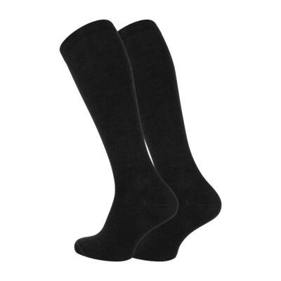 Meristanbul Seyahat Çorabı, 43-46, %65 Pamuklu, Diz Altı, Siyah - Meristanbul