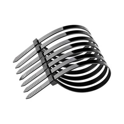 Meşem Kablo Bağı, 100'lü Paket Plastik Kelepçe, 3.6 mm, 200 mm, Siyah - 8