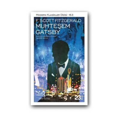 Muhteşem Gatsby, F. Scott Fitzgerald, Modern Klasik, Karton Kapak - Türkiye İş Bankası Kültür Yayınları