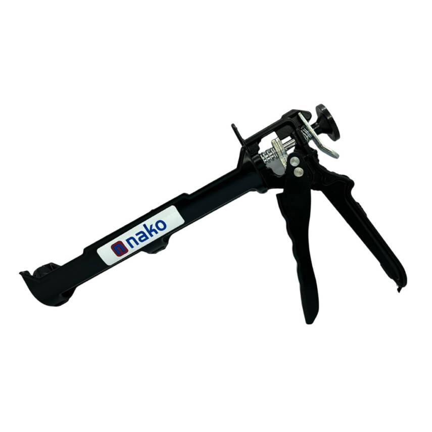 NAKO Metal Silikon Tabancası, Yüksek Kaliteli Alüminyum, Siyah - 2