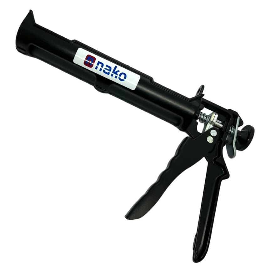 NAKO Metal Silikon Tabancası, Yüksek Kaliteli Alüminyum, Siyah - 3