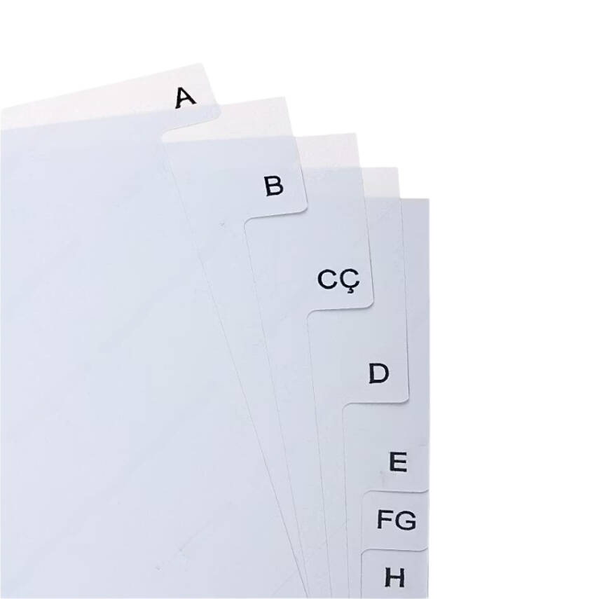 Noki A4 Separatör, A-Z Harfli, Düzenli Arşivleme İçin, Uzun Ömürlü - 2