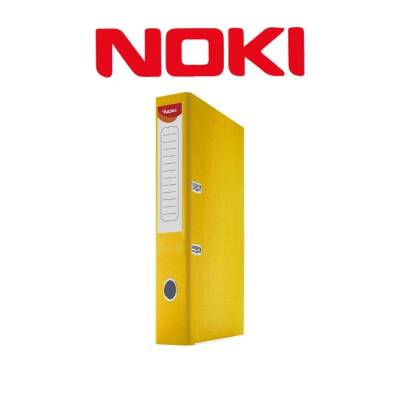Noki Büro Klasörü, Dar Çakmaklı, A4 Boyut, Sarı - 2