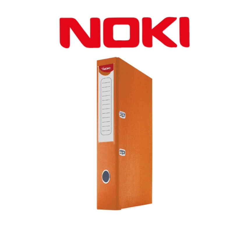 Noki Büro Klasörü, Dar Çakmaklı, A4 Boyut, Turuncu - 2