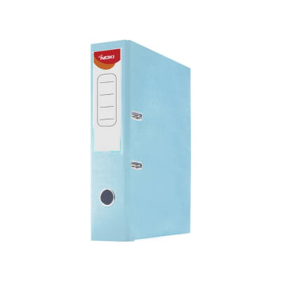 Noki Büro Klasörü, Geniş Çakmaklı, A4 Boyut, Açık Mavi - Noki