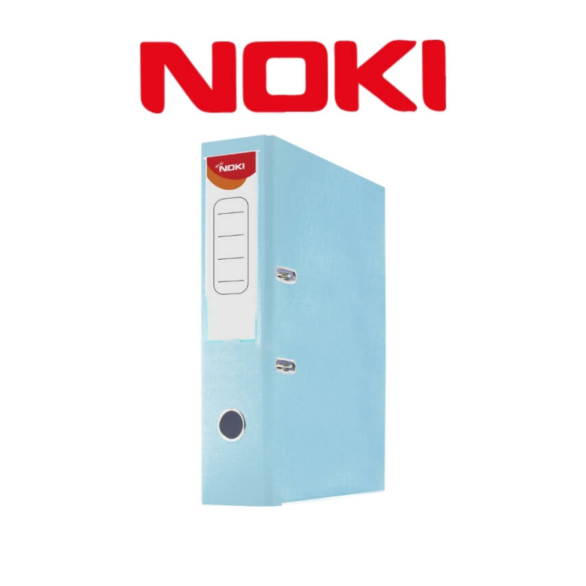 Noki Büro Klasörü, Geniş Çakmaklı, A4 Boyut, Açık Mavi - 2