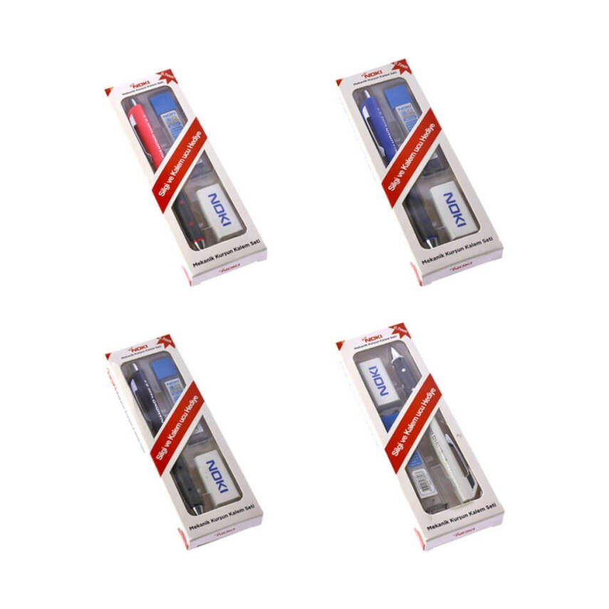 Noki Diamond Okul Seti, 0.7 mm Versatil Kalem, Silgi - Uç Hediyeli - 3