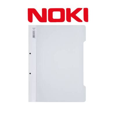 Noki Eco Telli Dosya, 10 Adet, 50'li Paket, A4 Boyut, 2 Delikli, Beyaz - 2