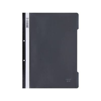 Noki Eco Telli Dosya, 50'li Paket, A4 Boyut, 2 Delikli Yapı, Siyah - Noki