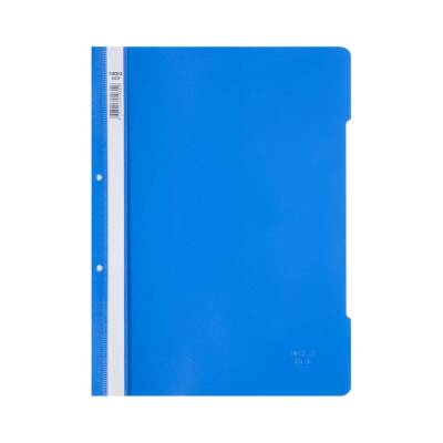 Noki Eco Telli Dosya, 50'li Paket, A4 Boyut, 2 Delikli Yapı, Mavi - Noki