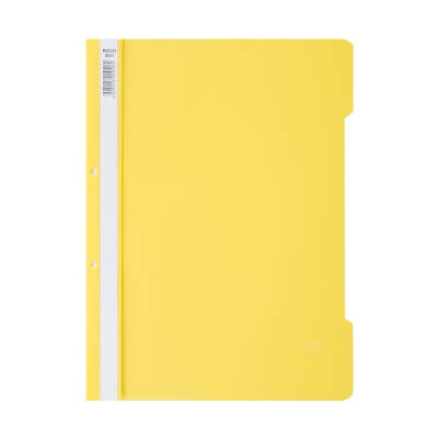 Noki Eco Telli Dosya, 50'li Paket, A4 Boyut, 2 Delikli Yapı, Sarı - Noki