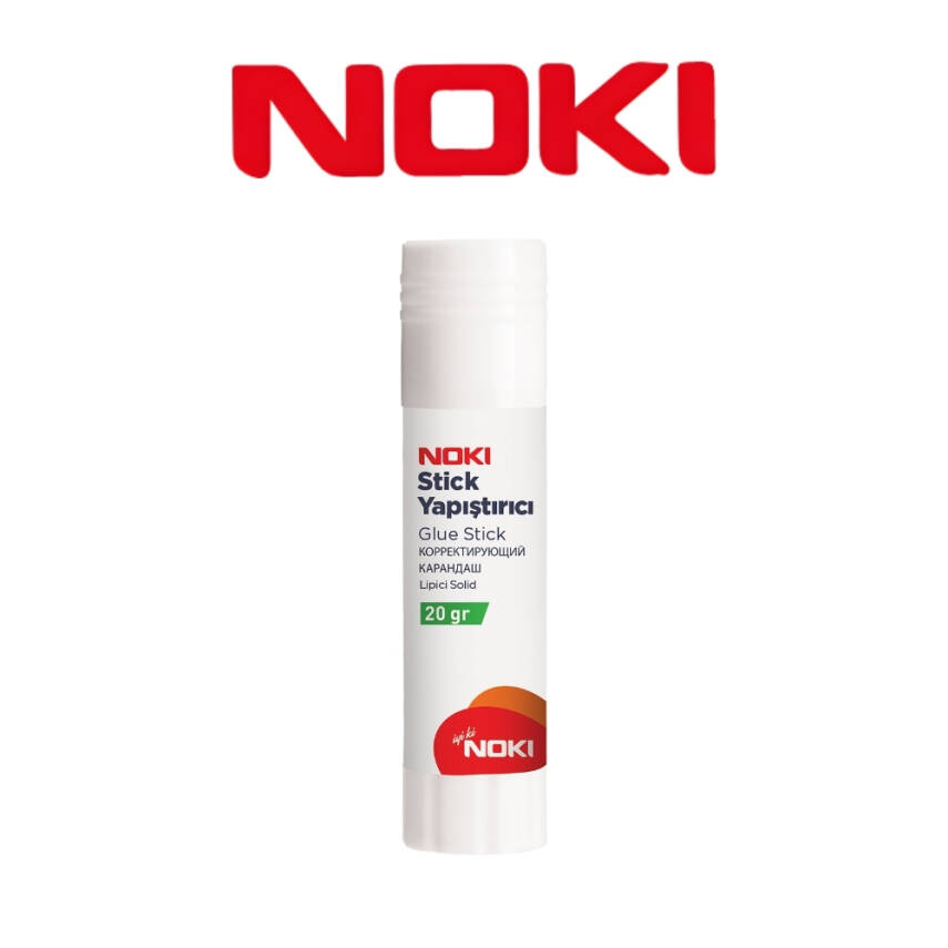 Noki Stick Yapıştırıcı, 20 gr, Kurumaya Dayanıklı, Toksit Madde Yok - 3