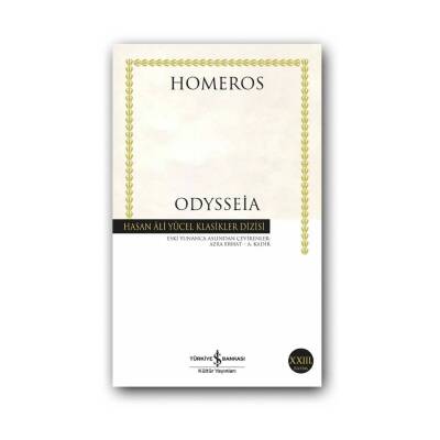 Odysseıa, Homeros, Edebiyat, Klasik Roman, Karton Kapak - Türkiye İş Bankası Kültür Yayınları
