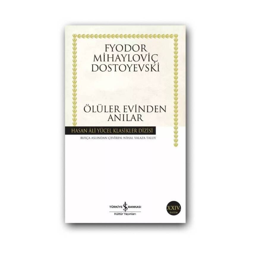 Ölüler Evinden Anılar, Dostoyevski, Klasik Rus Romanı, Karton Kapak - 1