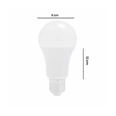 Osram LED Ampul, 24 Adet, E27, 8.5W, 6500 K, Enerji Verimli, Dayanıklı - 3