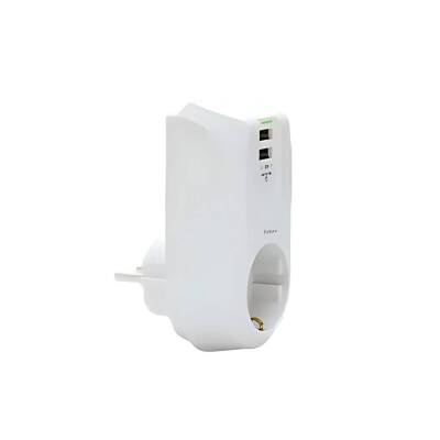 Panasonic Tekli Fiş Priz Akım Korumalı, 1080J, USB 5V 2A, Topraklı - 2