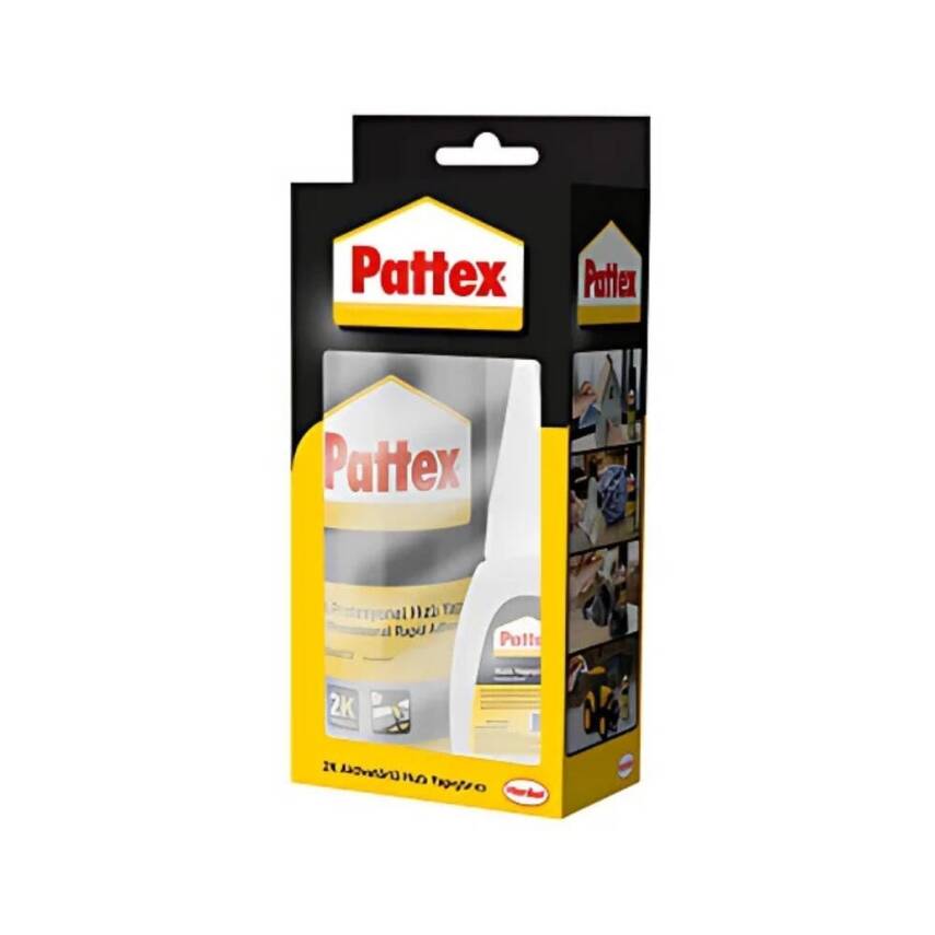 Pattex 2K Hızlı Yapıştırıcı, 100 ml Aktivatör + 25 ml Yapıştırıcı - 2