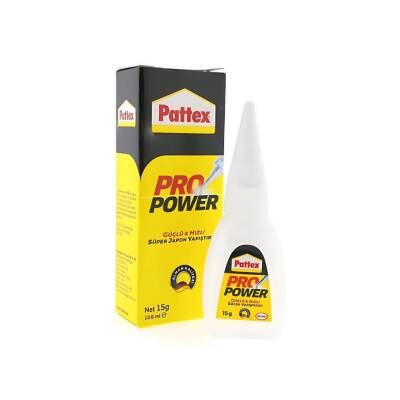 Pattex Pro Power Süper Japon Yapıştırıcı, 15 gr, Hızlı, Güçlü Yapışma - 2