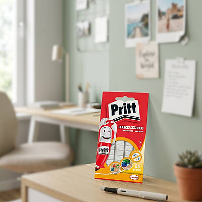 Pritt MultiFix Yapıştırıcı Hamur, 65 Parça, Hafif Objeler, Beyaz - 3