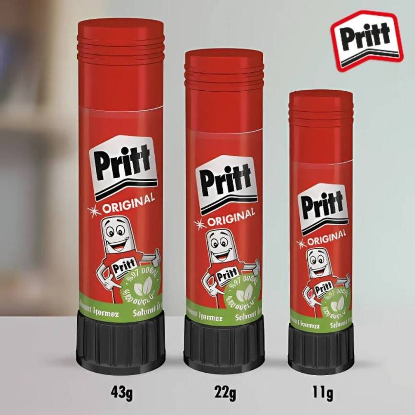 Pritt Stick Yapıştırıcı, 11 gr, Kağıt ve Karton İçin, Solvent İçermez - 6