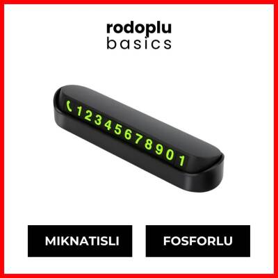 Rodoplu Basics Araç Fosforlu Numaratör Aç-Kapa - Rodoplu Basics