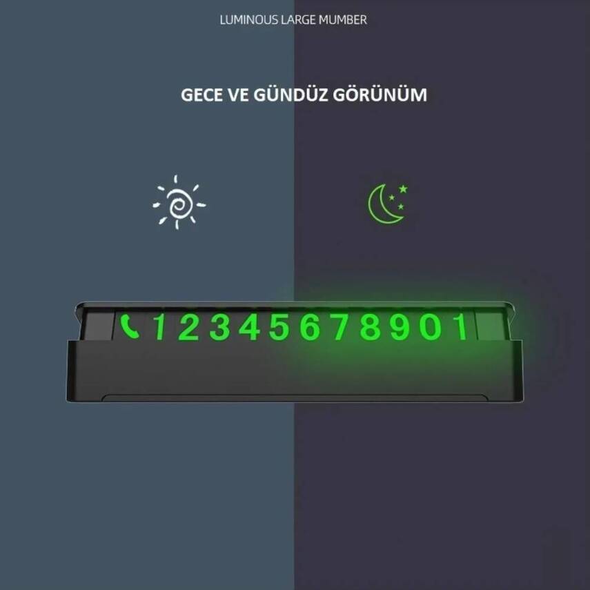 Rodoplu Basics Araç Fosforlu Numaratör Aç-Kapa - 6