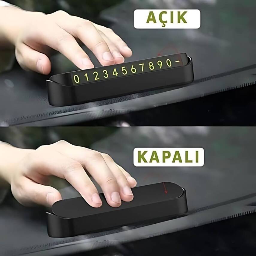 Rodoplu Basics Araç Fosforlu Numaratör Aç-Kapa - 8