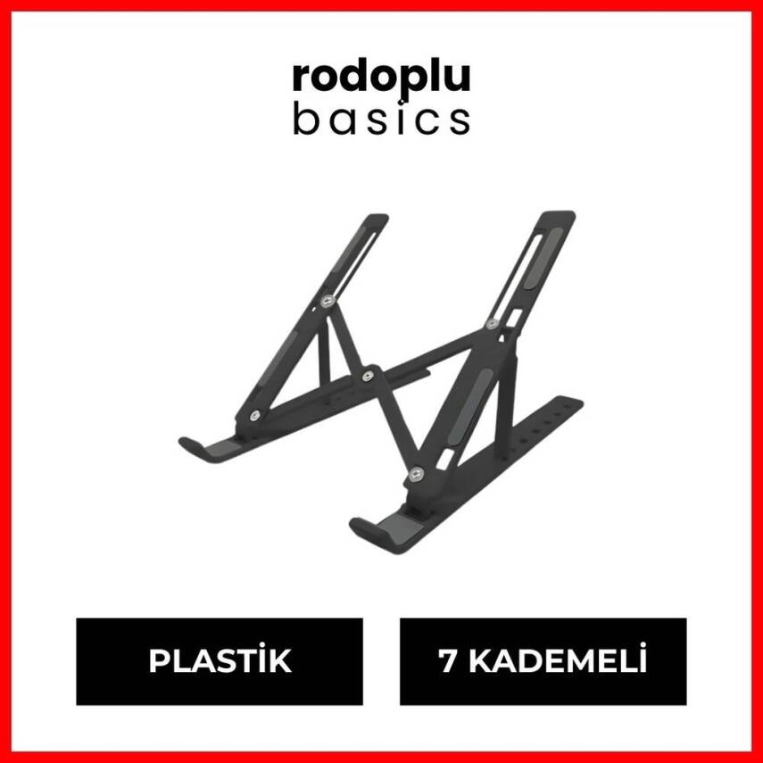 Rodoplu Basics Ayarlanabilir Laptop Standı 7 Kademe - 1