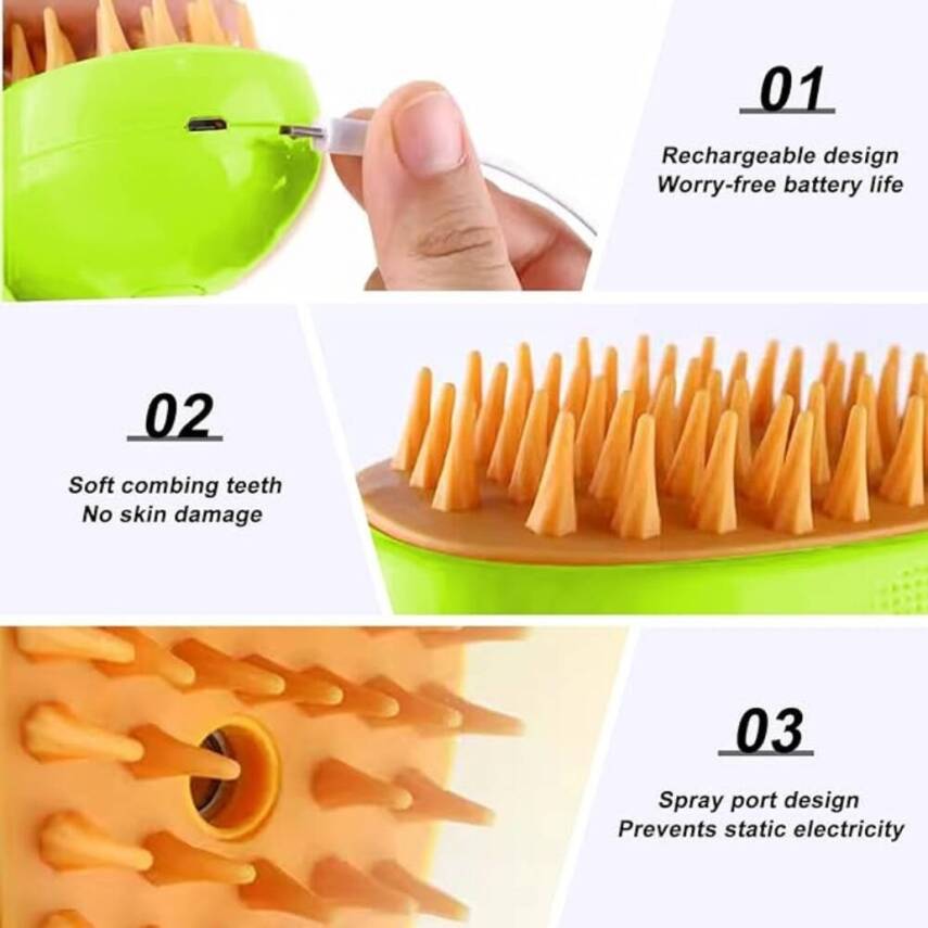 Rodoplu Basics Buharlı Kedi Tarağı - 3