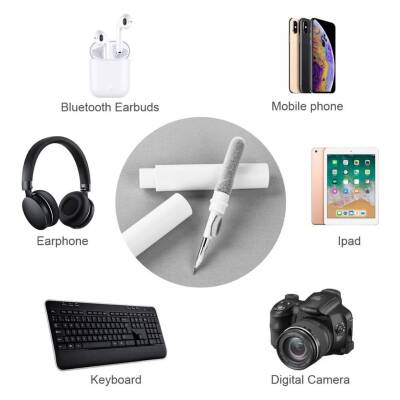 Rodoplu Basics Çok Amaçlı Kulaklık Temizleme Kiti, 3'ü 1 Arada Set - 3