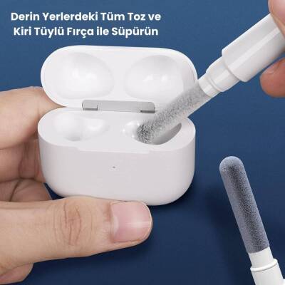 Rodoplu Basics Çok Amaçlı Kulaklık Temizleme Kiti, 3'ü 1 Arada Set - 5