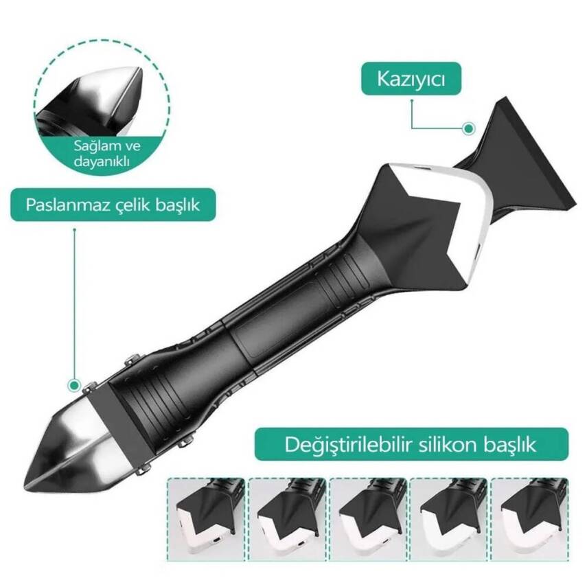 Rodoplu Basics Fayans Derz Silikon Kazıyıcı Uygulayıcı - 5