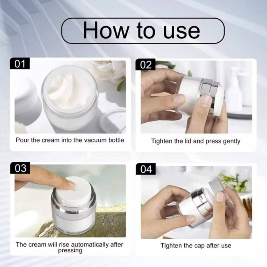 Rodoplu Basics | Hava Almayan Losyon Kavanozu 50 Ml - 5